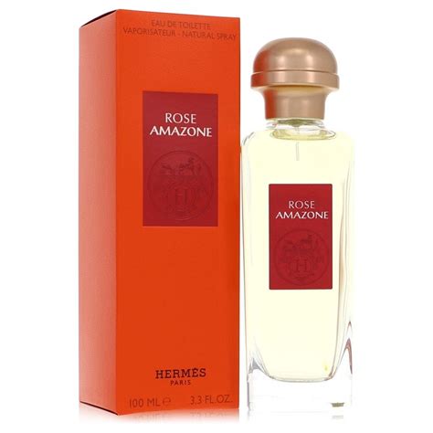 hermes rose amazone 3.3|Rose Amazone by Hermes for Women 3.3 oz Eau de Toilette Spray.